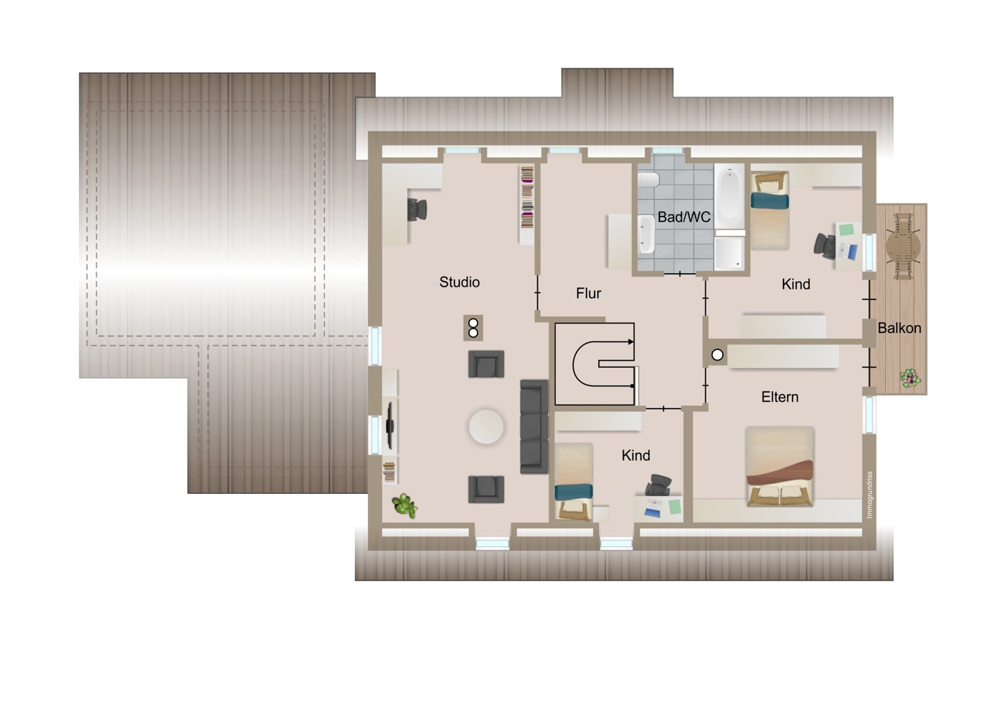 Grundriss DG