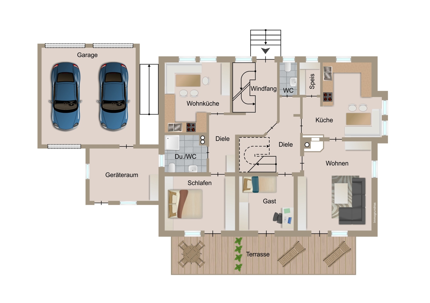 Grundriss EG2