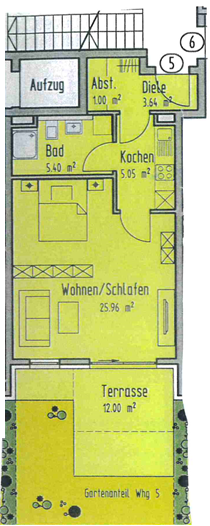 Grundriss WE34