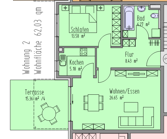 WE2 EG Grundriss Seelstr.7